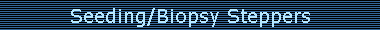 Seeding/Biopsy Steppers