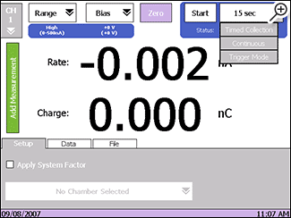 Simple, intuitive measurement interface